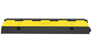 SucceBuy Cable Protector Ramp 2 Channel Cord Guard Rubber PVC
