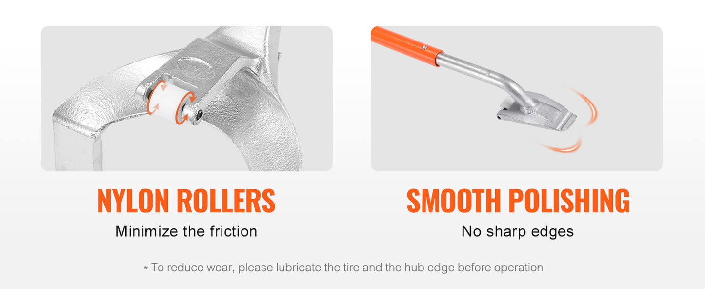 SucceBuy Tire Mount Demount Tool Kit For Car Tire Changing