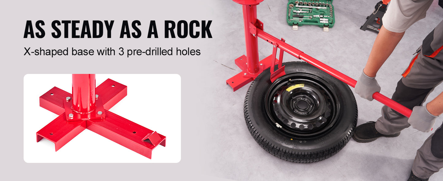 SucceBuy Portable Manual Tire Changer Bead Breaker Tool For Vehicles